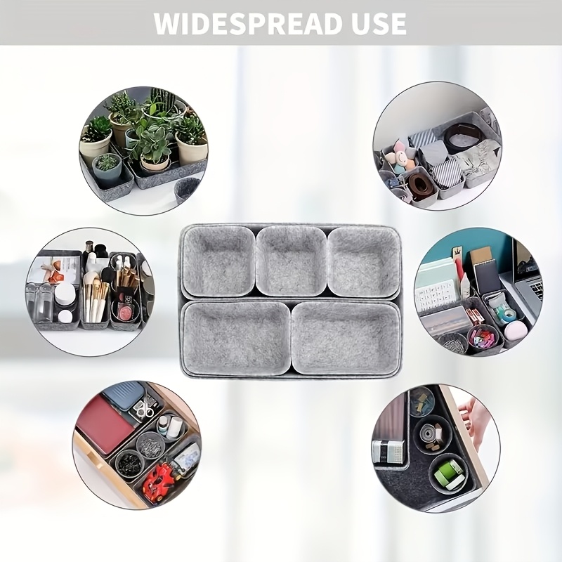 Drawer Felt Storage Box Soft D - огляд і ціна Home Office Work Table