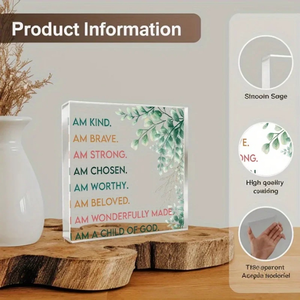 CIFBUY Acrylic Inspirational S - огляд і ціна Home Office Room Inspiration