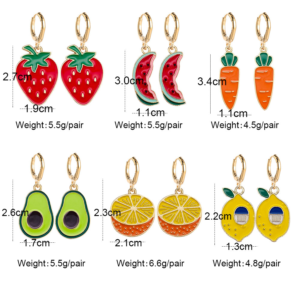 New Fashion Fruit Earrings Lem - огляд і ціна Home Office Layout