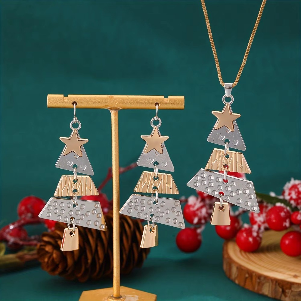 Christmas Tree Long Drop Earri - огляд і ціна Home Office Layout