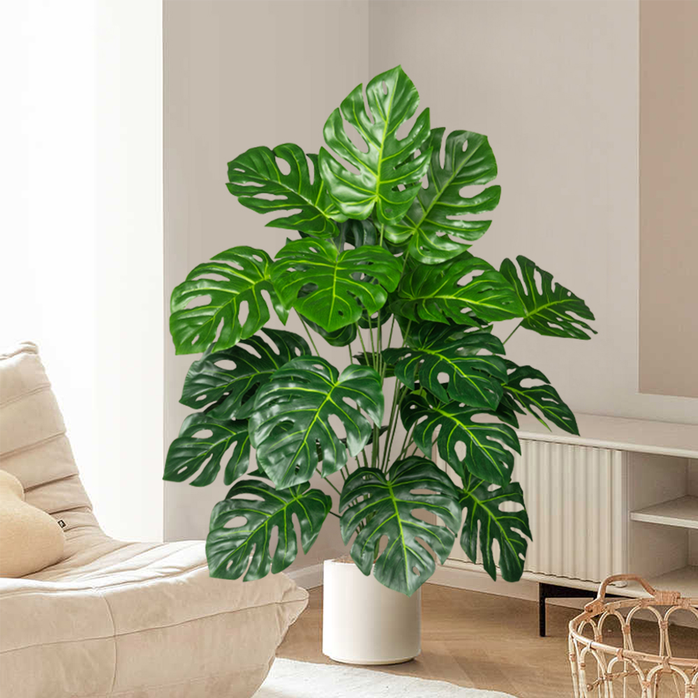 70-100cm Artificial Monstera T - огляд і ціна Home Office Layout